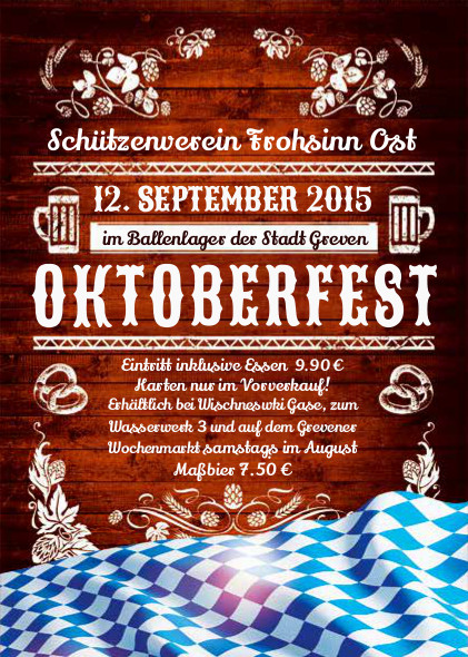 Oktoberfest Frohsinn-Ost 2015